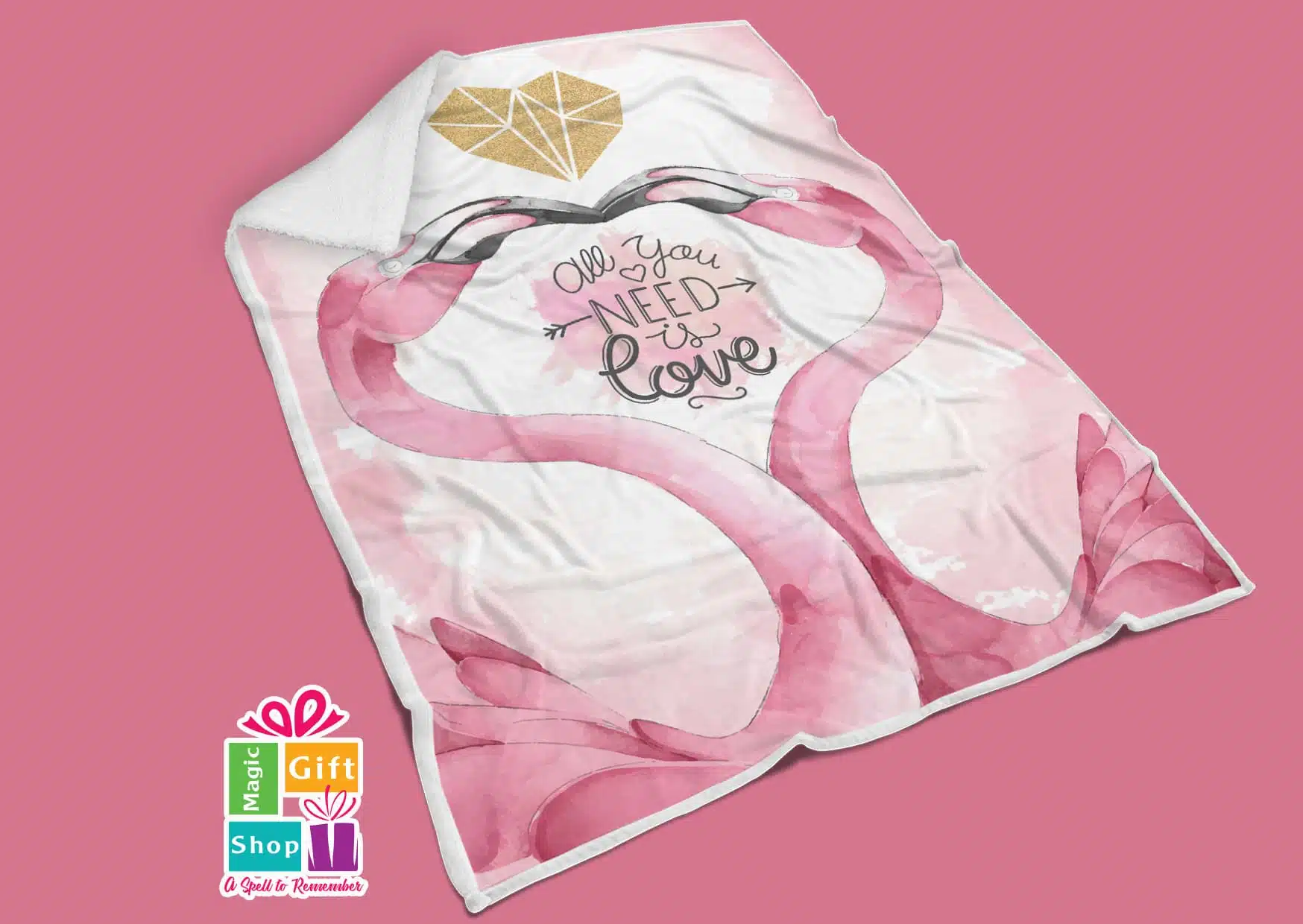 flamingo blanket 1 flamingo blanket