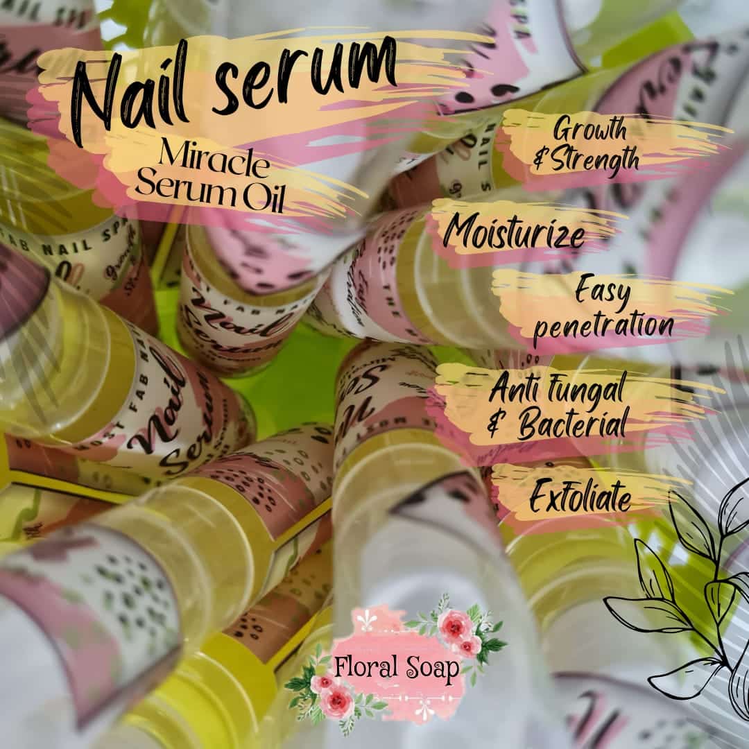 Floral Nail Serum 3 miracle nail serum