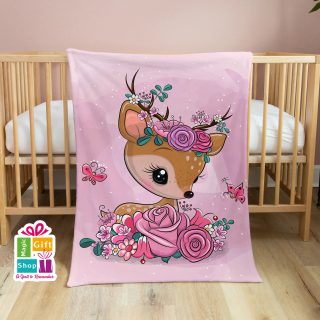 Cute Deer Blanket