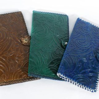 Genuine Leather Wallet, Long Wallet, Bifold Wallet, Mini-Clutch