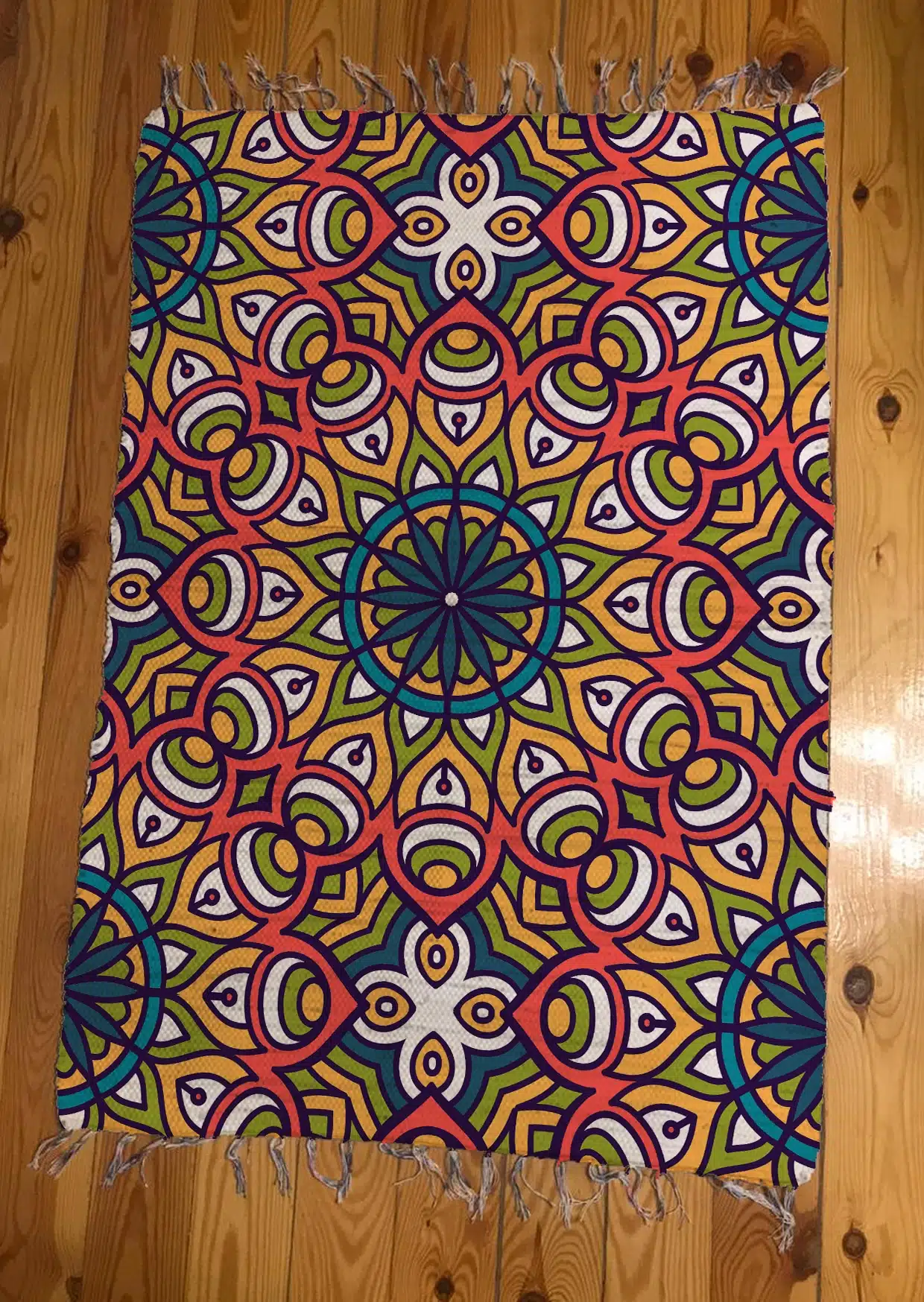 Killim colourful mandala 1 Killim colourful mandala