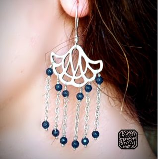 Dangling Lotus earrings