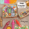 1 coloring soap crayons