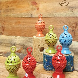 فانوس رمضان خزف ملون