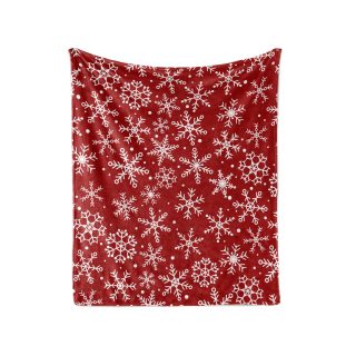 DBL Fleece Blanket Let it Snow 160*170