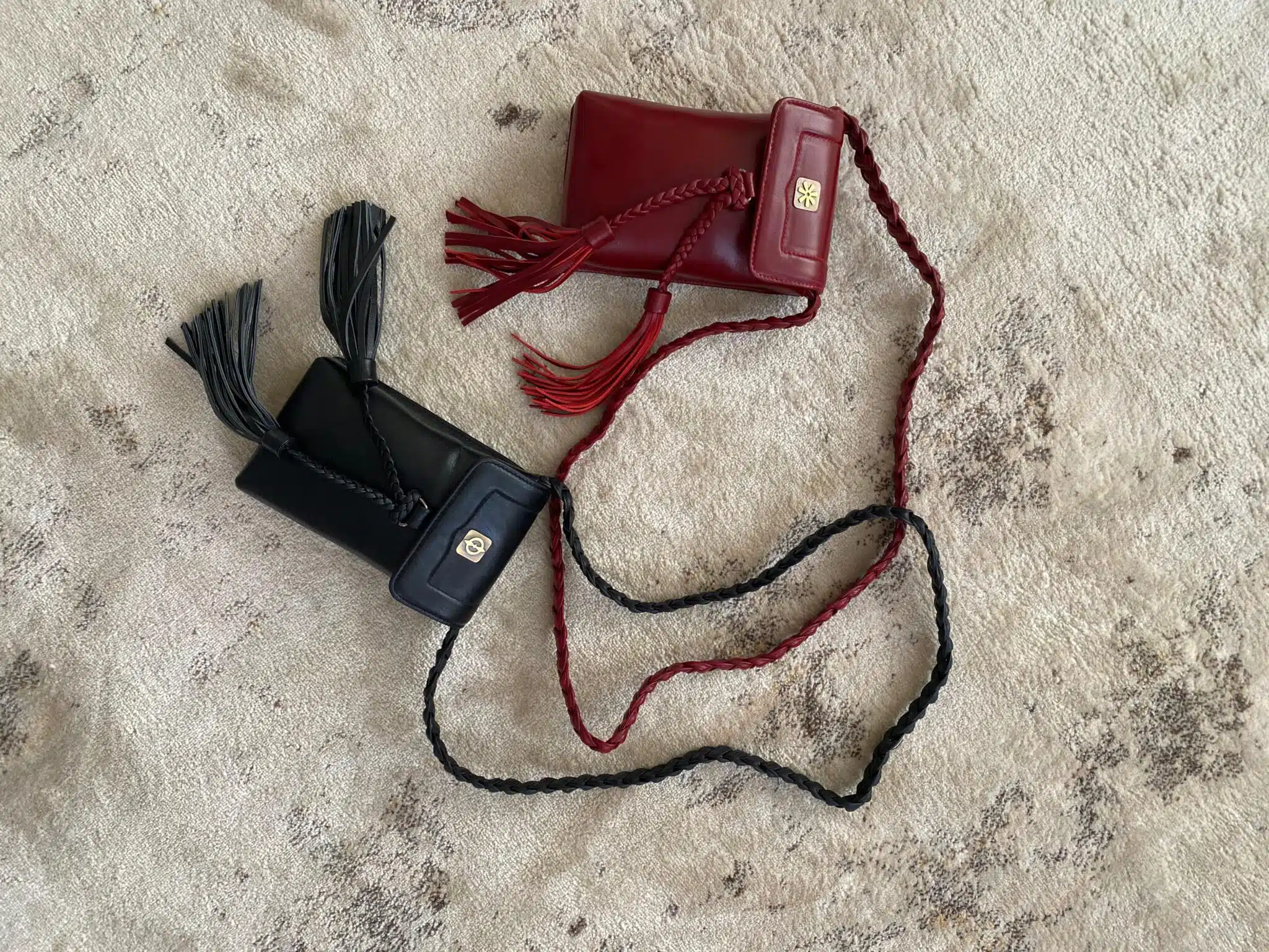 Genuine Leather Crossbody Bag with Braided Handle - Timeless Elegance 7 3 203 scaled