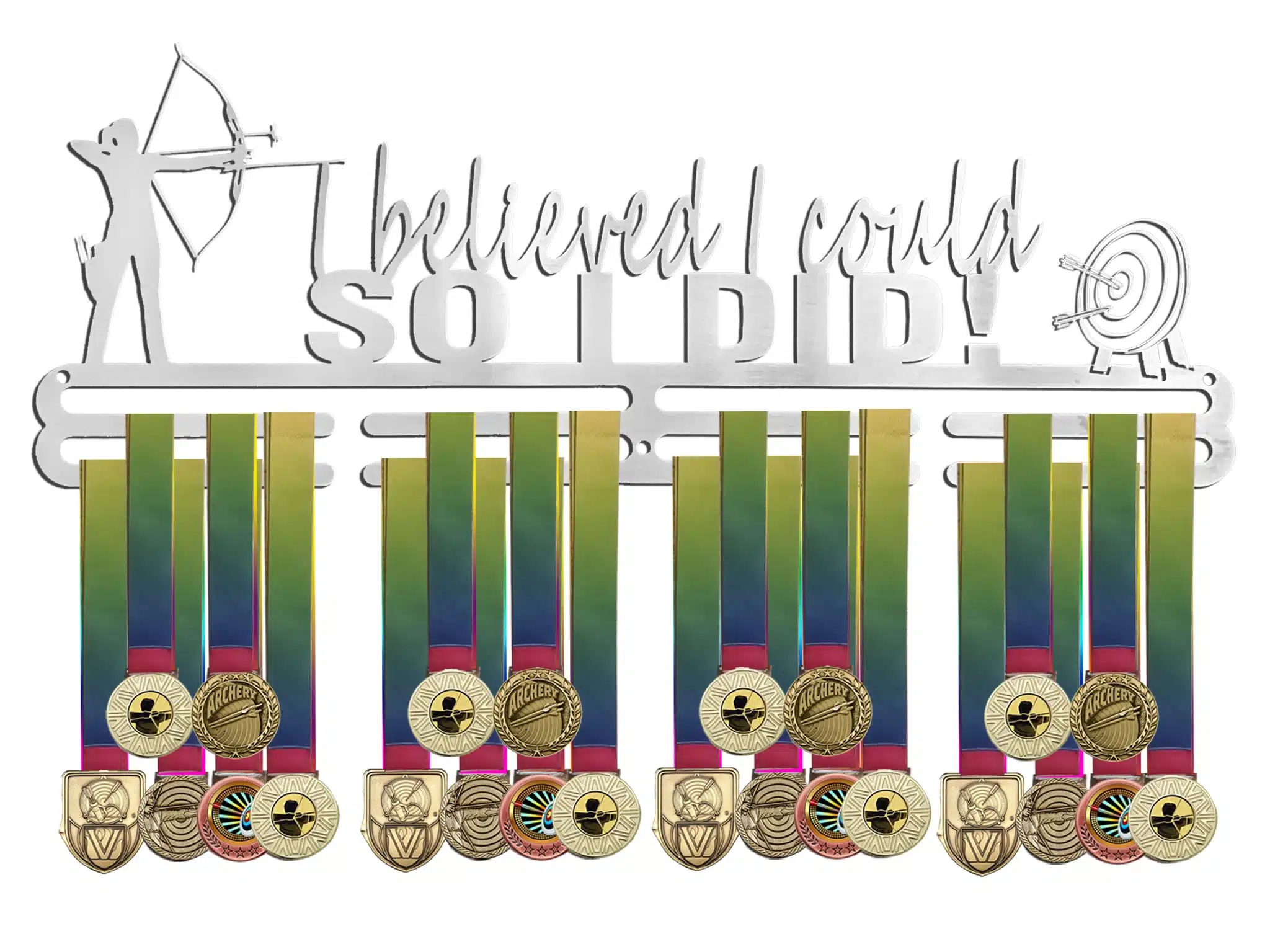 Archery so i DiD Medal Hanger 1 Archery so i DiD Medal Hanger