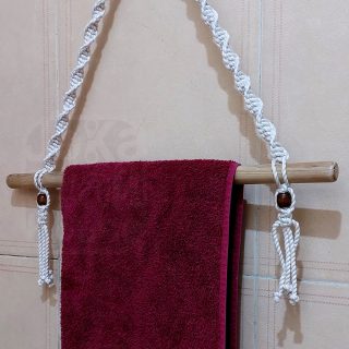 Face Towel Macrame holder