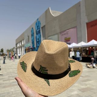 Tree leaves hat