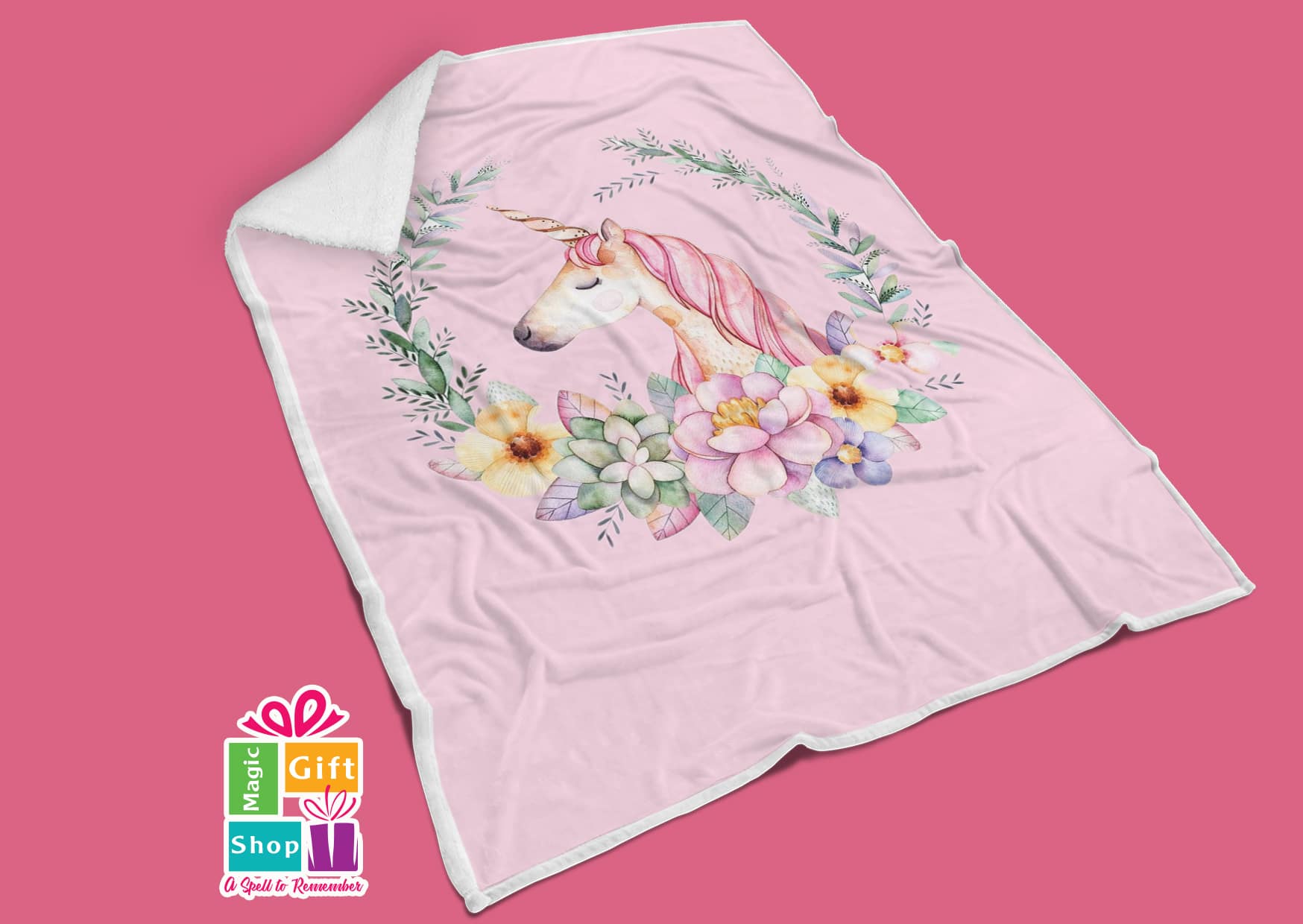 flower unicorn blanket 1 flower unicorn blanket
