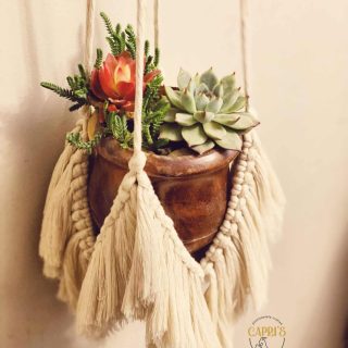 Macrame plant hanger - MPH0025