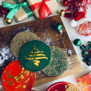 Christmas coasters