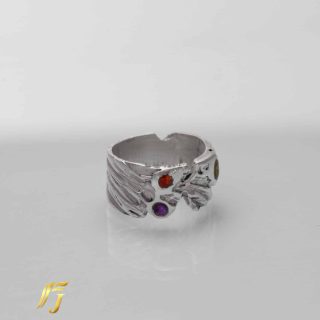 colorful stones ring