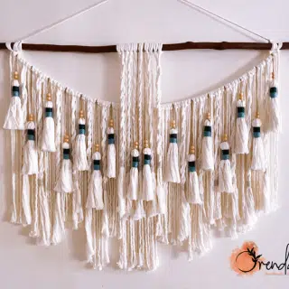 Macrame Tassels wallhanging boho style