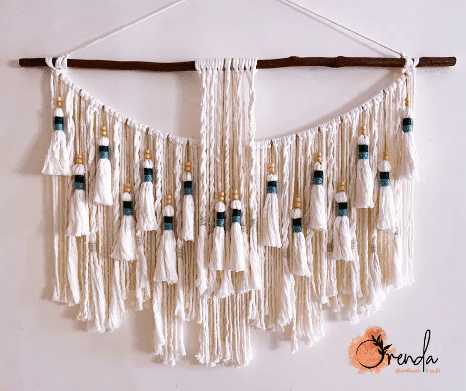 Macrame Tassels wallhanging boho style 1 Macrame Tassels wallhanging boho style