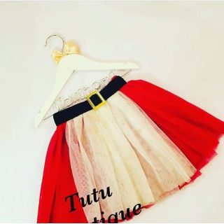 Santa tutu skirt