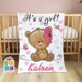 it's a Girl Blanket (Katren)