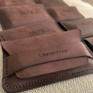 Personalized Handmade Slim Leather Wallet