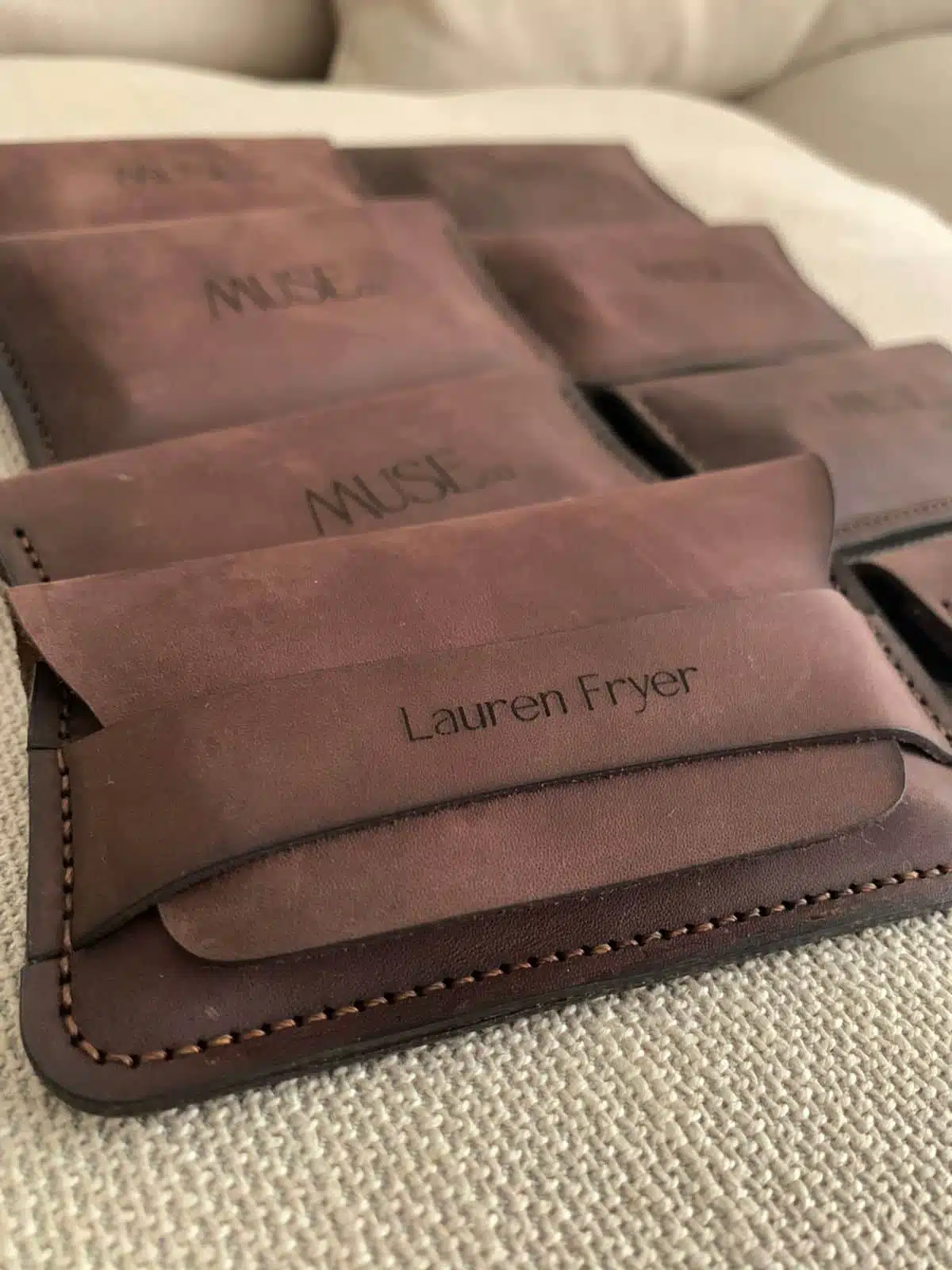 Personalized Handmade Slim Leather Wallet 1 Personalized Handmade Slim Leather Wallet