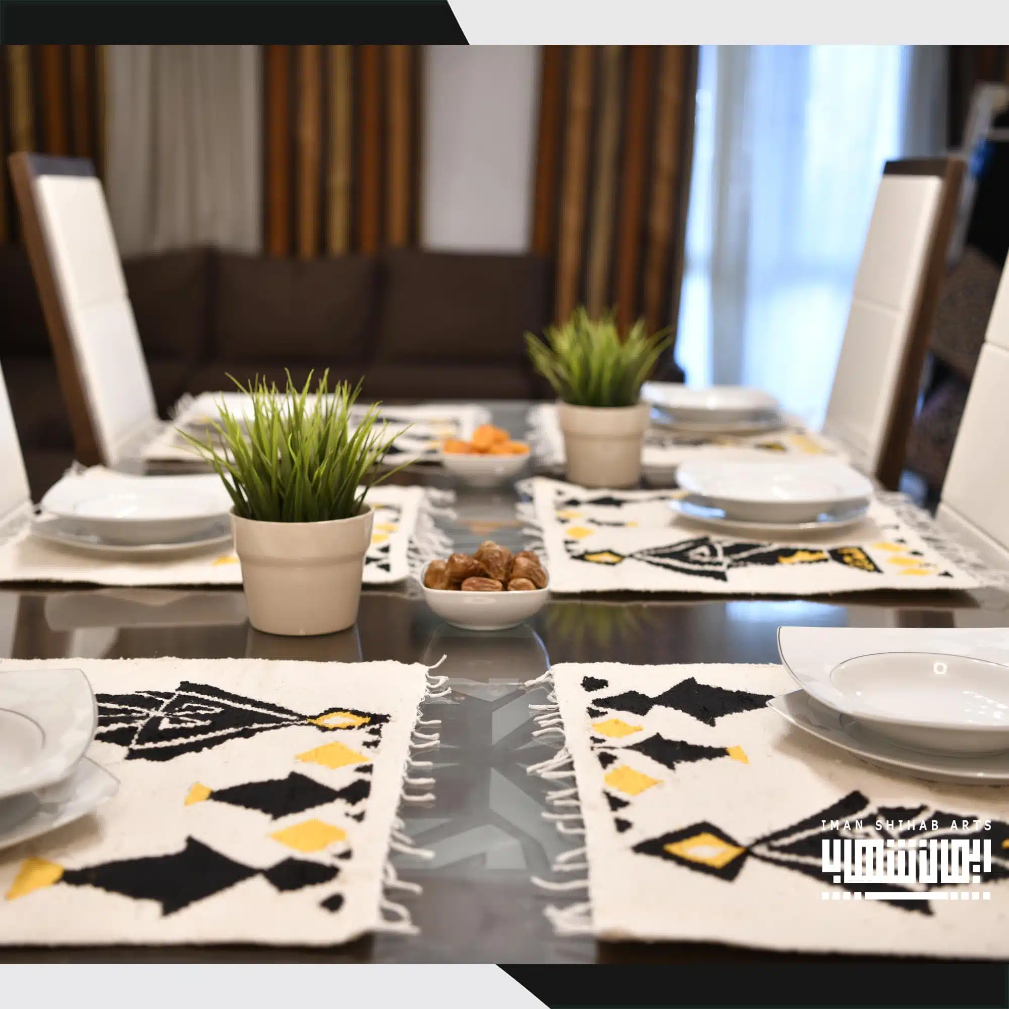 Fanoos Kilim Placemats 1 Fanoos Kilim Placemats