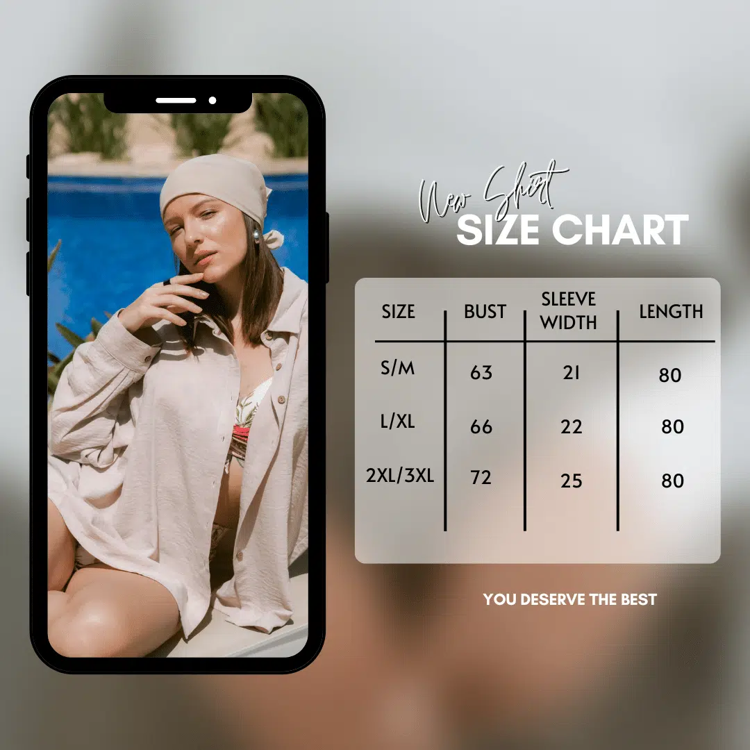 beige linen shirt / cover up 8 4 32