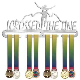 I crossed the line Medal Hanger