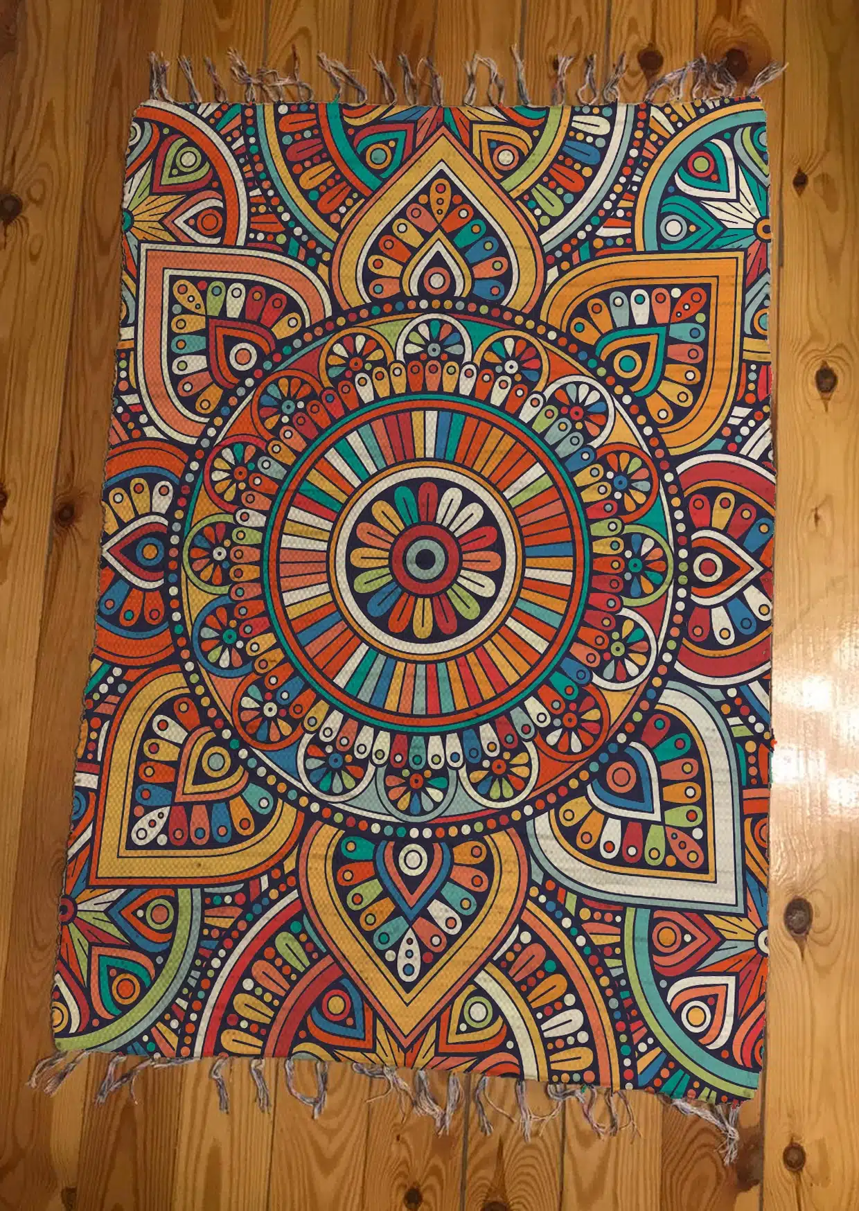 Killim mandala pattern 1 Killim mandala pattern