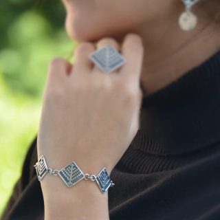 Ivy tree tally bracelet