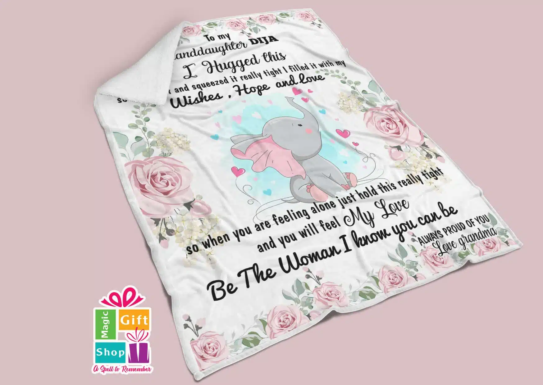 Cute elephant Blanket 1 Cute elephant Blanket