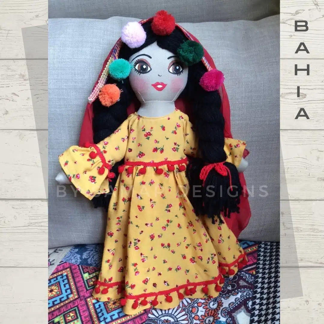 Egyptian folkloric Doll “Bahia” 3 493F79FB A0F0 42F7 A989 29FBA53C264B