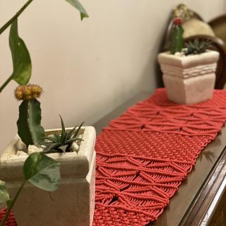 MR0001 - Macrame Runner