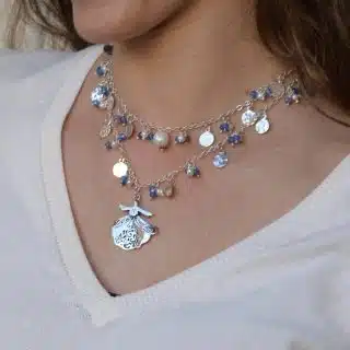 Swirling Darwish in blue