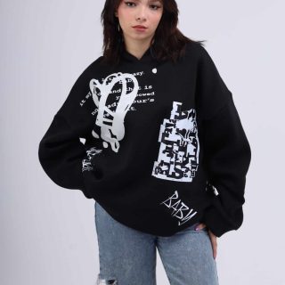 Multi prints hoodie
