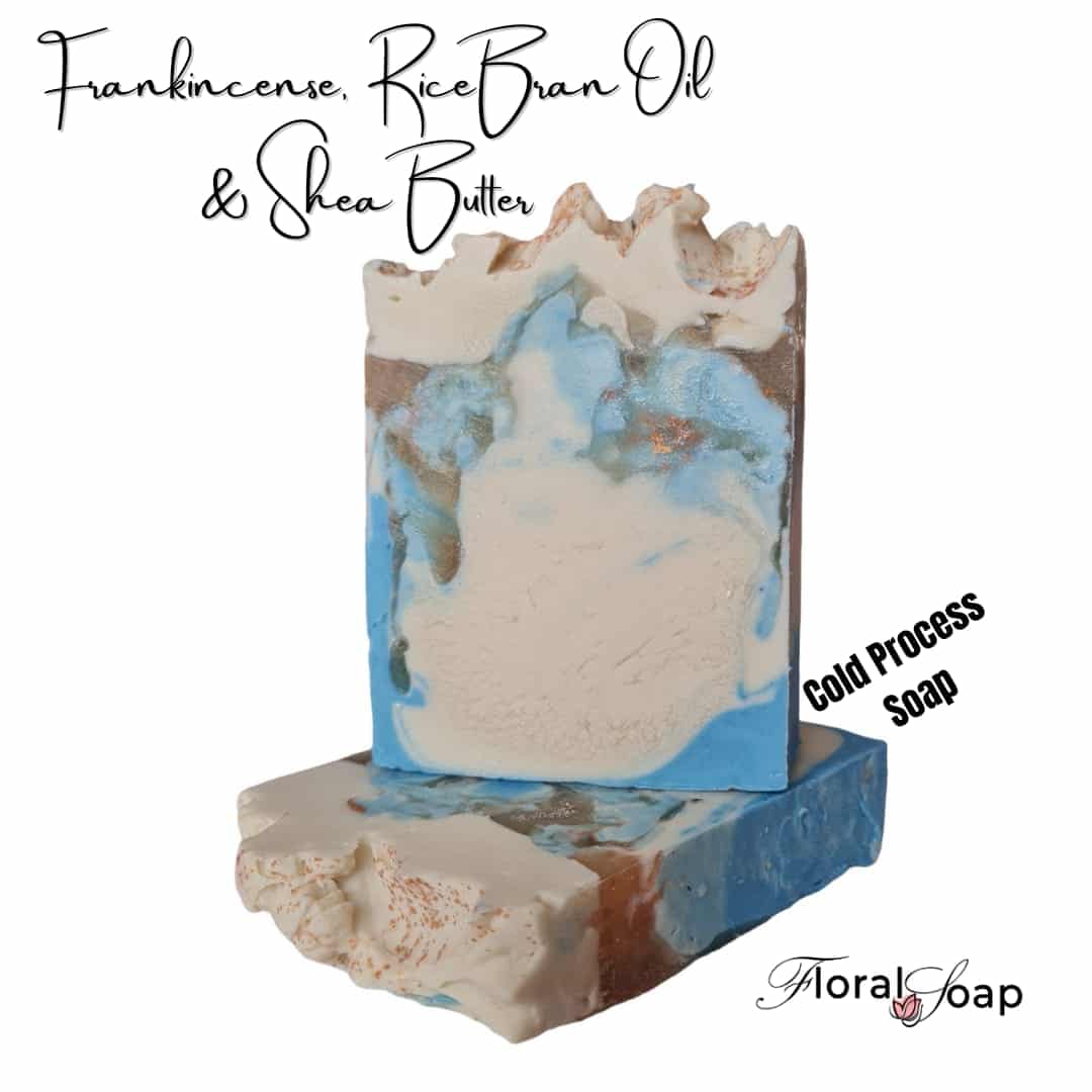 Frankincense & Rice Bran Cold-Processed Soap 2 4abdbe98 30e7 4d39 8f56 25fb6a5b4460