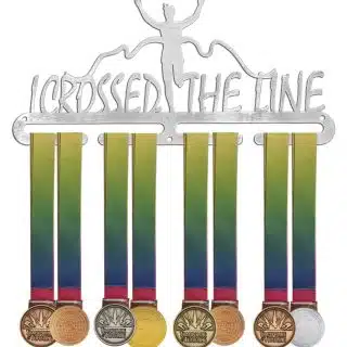 I Crossed the Line Medal Hanger