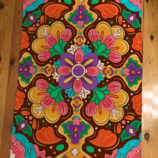 Killim colorful pattern