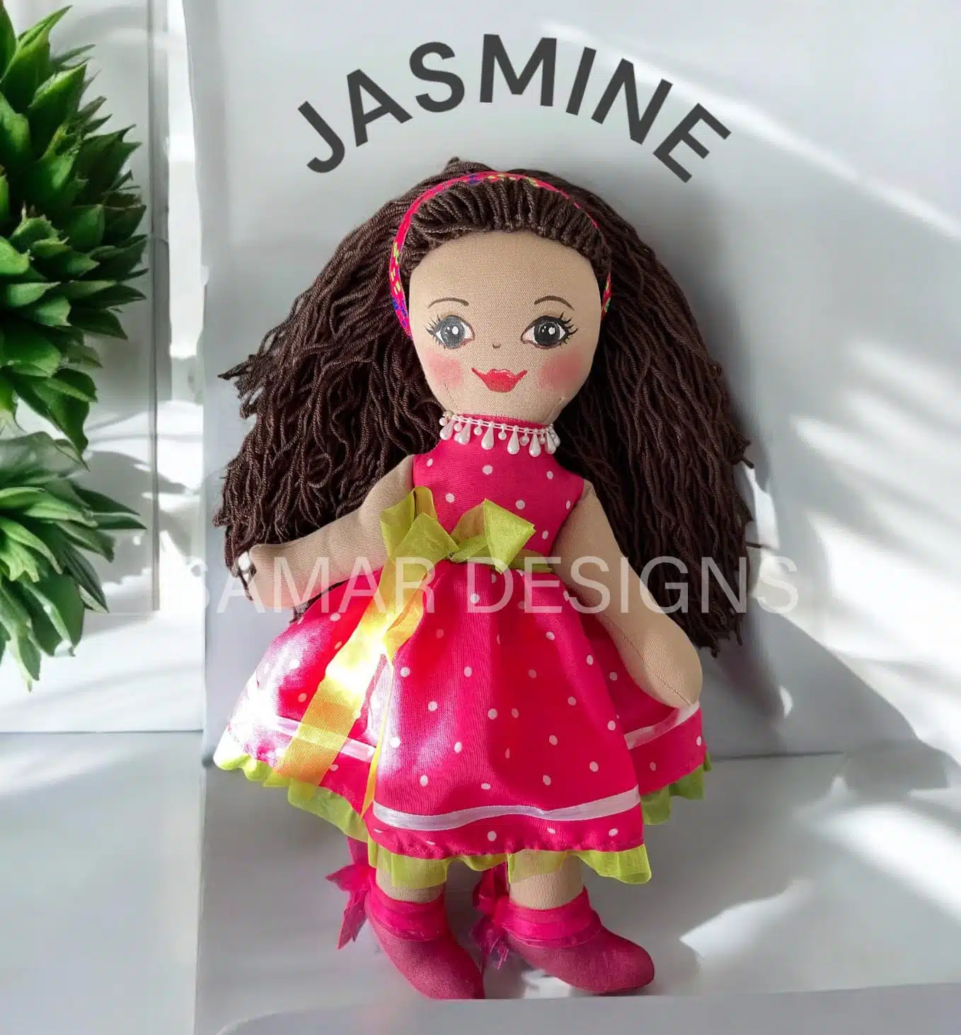 Handmade Doll “Jasmine” 1 Handmade Doll “Jasmine”