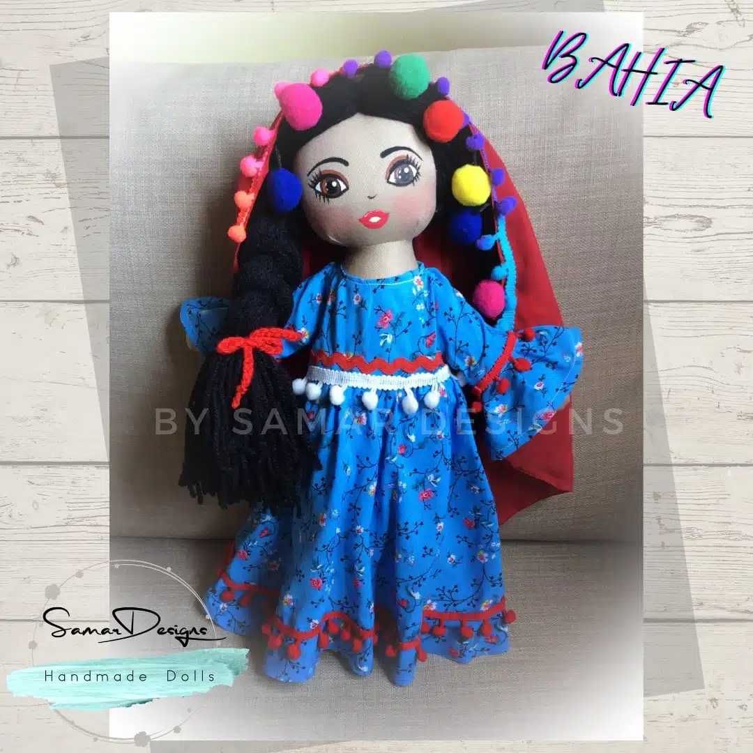 Egyptian folkloric Doll “Bahia” 2 526F7449 BC0B 4FC2 85A8 71FA7E1CE3F8