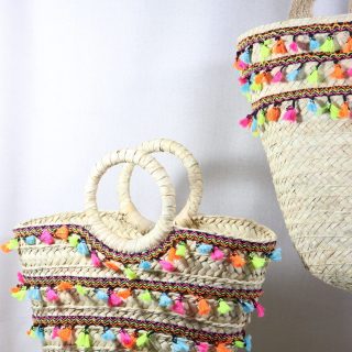 Hand woven Beach Bag