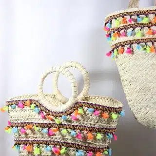 Hand woven Beach Bag