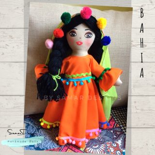 Egyptian folkloric Doll “Bahia”