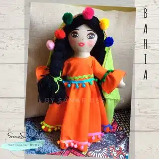 Egyptian folkloric Doll “Bahia”