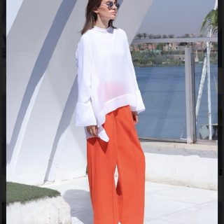 Heavy linen pants