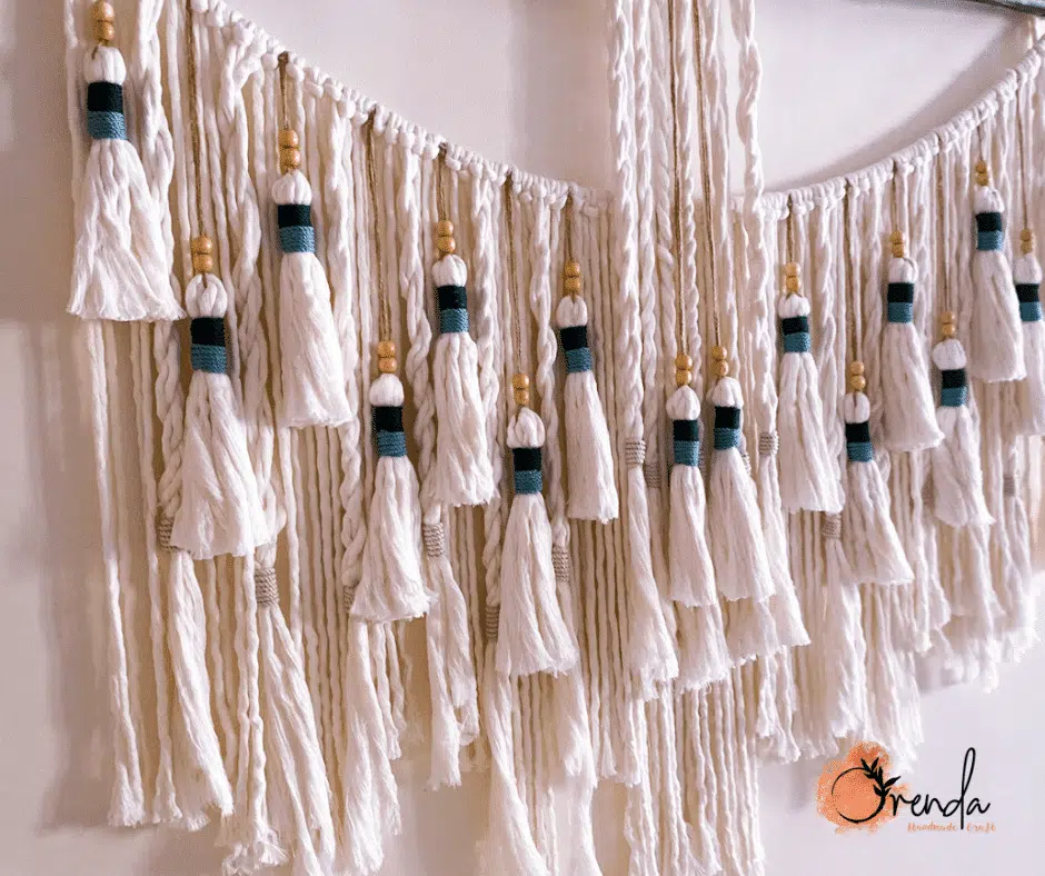 Macrame Tassels wallhanging boho style 3 58211198 52C7 4C4E A4BC ECAD7AB3AC17