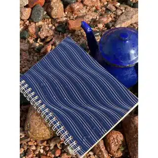 Wave - A6 Sketchbook - blue