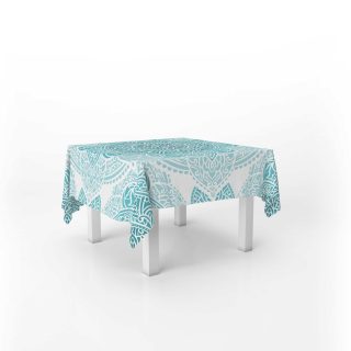 Table Cover Mandala Turquoise 140*140