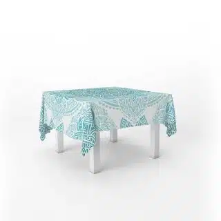 Table Cover Mandala Turquoise 140*140