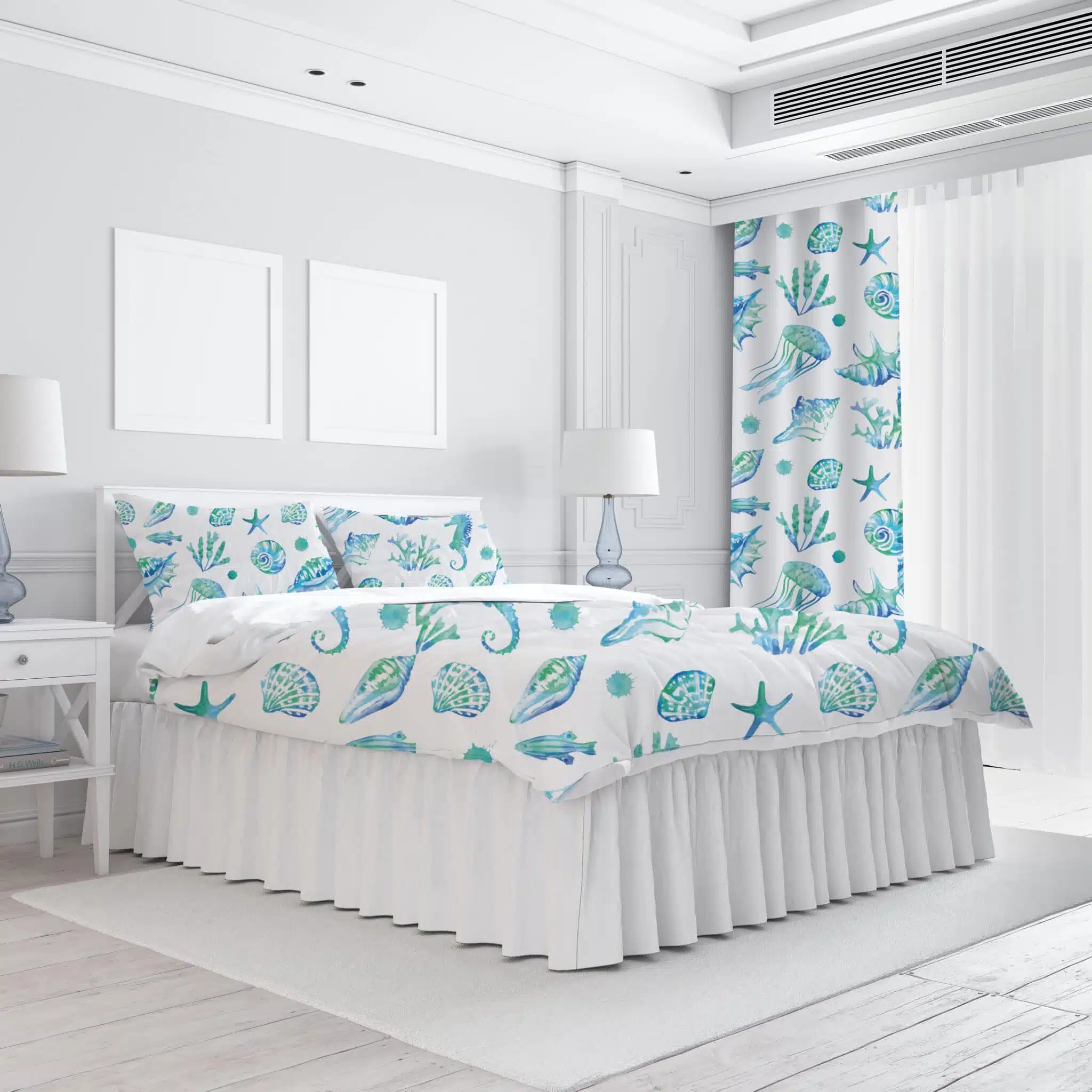 Sea creatures Duvet 2 6 66 scaled