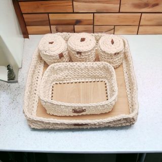 Crochet Box&Tray CRO4