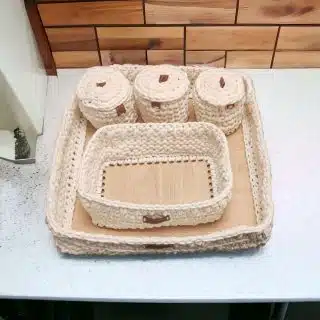 Crochet Box&Tray CRO4